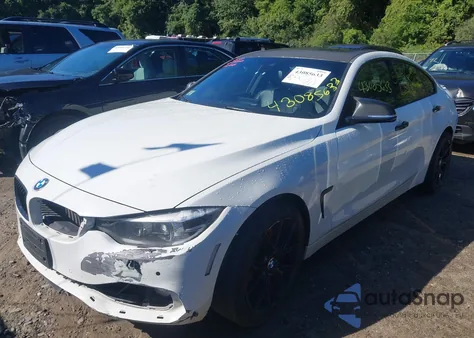 2018 BMW 440I Gran Coupe xDrive z USA, uszkodzony, nr VIN WBA4J7C55JBH14145